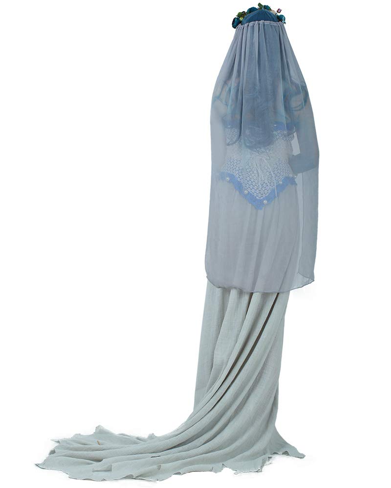 Cosplay.fm Women's Emily Ghost Bride Halloween Cosplay Costume Fancy Dress (Large) - Image 3